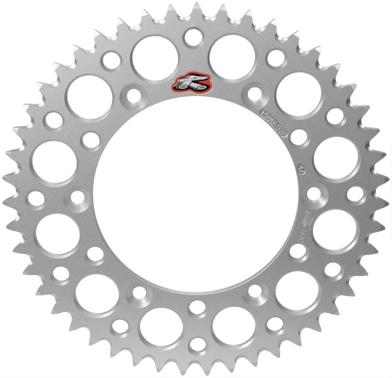KTM 620 Adventure LC4 [Renthal] -Ultra -Light Self -Cleaning Aluminium Pinion på baksidan