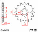 Honda XL 600 RM [JT SPROCKETS] - Motorradritzel-2