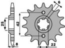 Honda XL 600 RM [PBR] - Standard Stahlritzel-1