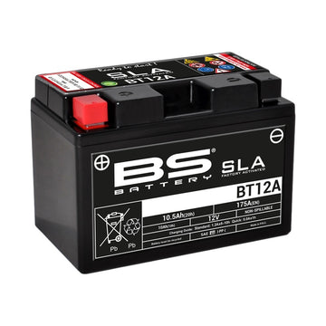 Suzuki Gsr [BS BATTERI] - SLA Underhållsfritt batteri fabriksaktiverad - BT12A