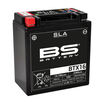 Kawasaki Vn 1600 [BS BATTERY] - SLA Wartungsfreie Batterie Werkseitig aktiviert - BTX16