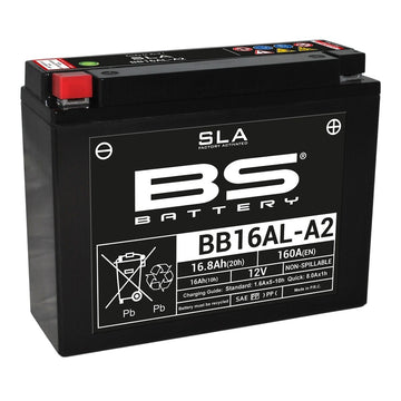 Yamaha Xv 750 Virago [BS BATTERY] - SLA Wartungsfreie Batterie Werkseitig aktiviert - BB16AL-A2