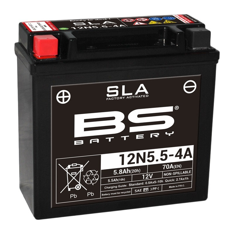 Yamaha WR 125 R [BS BATTERI] - Underhållsfritt motorcykelbatteri