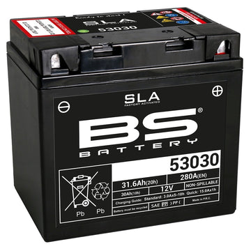 Moto Guzzi Sp 1000 [BS BATTERI] - SLA Underhållsfritt batteri fabriksaktiverad - 53030