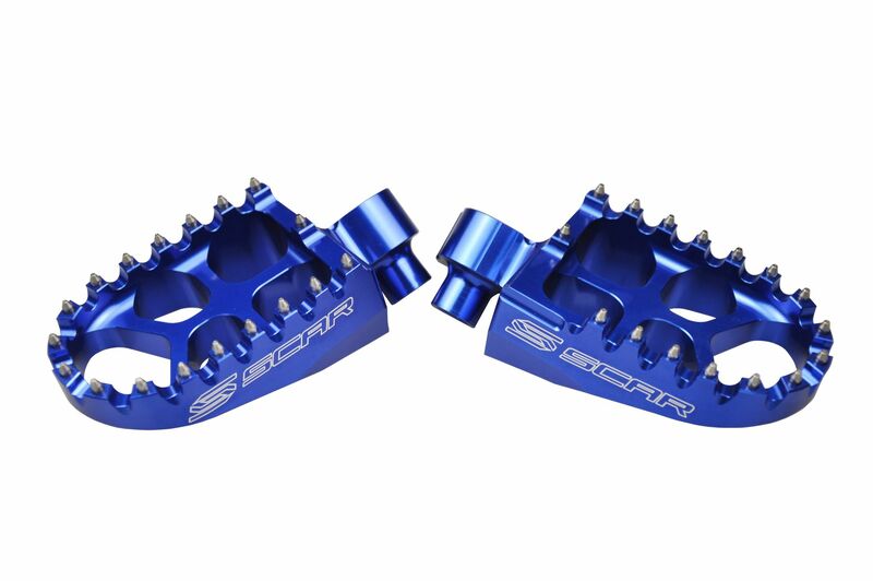 Yamaha Yz 426 [SCAR] - BLAUE FUSSRASTEN SCAR-EVO