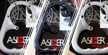 Aprilia RSV4 FACTORY APRC SE [2011] - Black Edition Tankgriff ohne Schrauben Schwarz