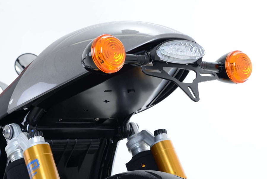 Triumph Thruxton 1200 RS [2020-2024] - Registreringsskyltshållare inklusive registreringsskyltsbelysning