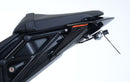 Ktm 1290 SUPER DUKE R ABS [2017-2019] - Nummerskyltshållare inkl. registreringsskyltsbelysning