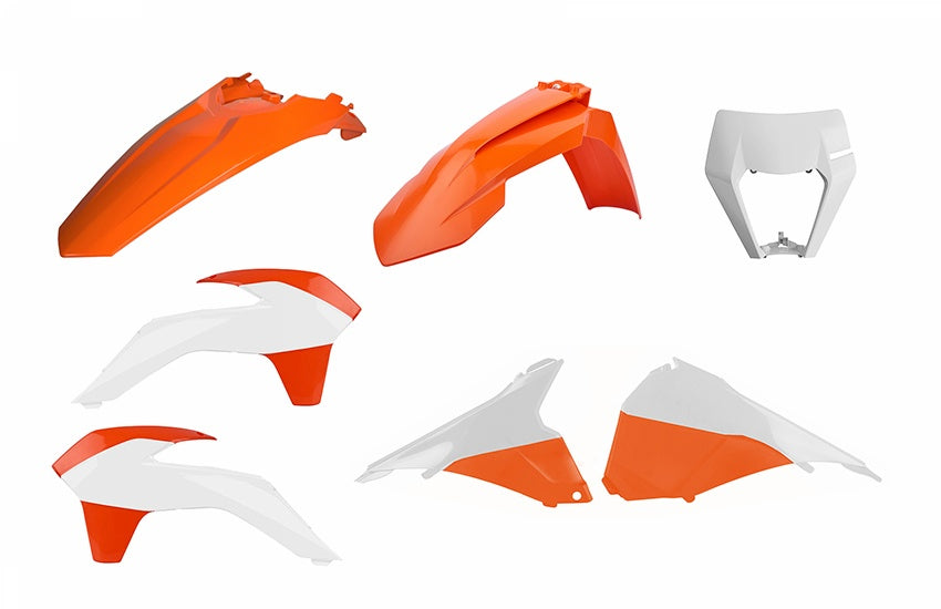 KTM 125 EXC Factory Edition [2015] - Enduro Restyling Plastik-Kit Originalfarbe KTM EXC