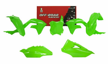 Kawasaki Kx 250 [RACETECH] - Plastkit neongrön Kawasaki KX450F