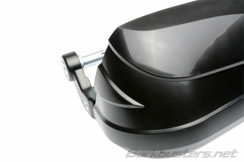 Suzuki GSX 800 S [BARKBUSTERS] - Storm Handguard Set Single Point Clamp Mount-Styre End Black