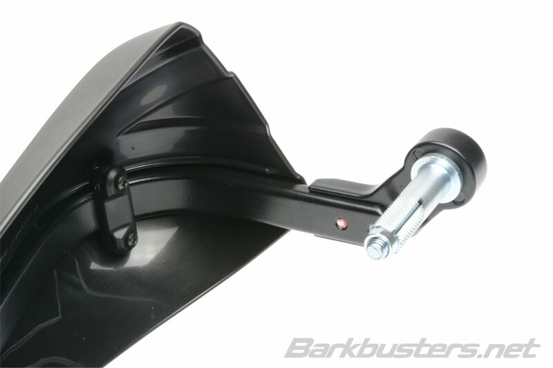 Suzuki GSX 800 S [BARKBUSTERS] - Storm Handguard Set Single Point Clamp Mount-Styre End Black