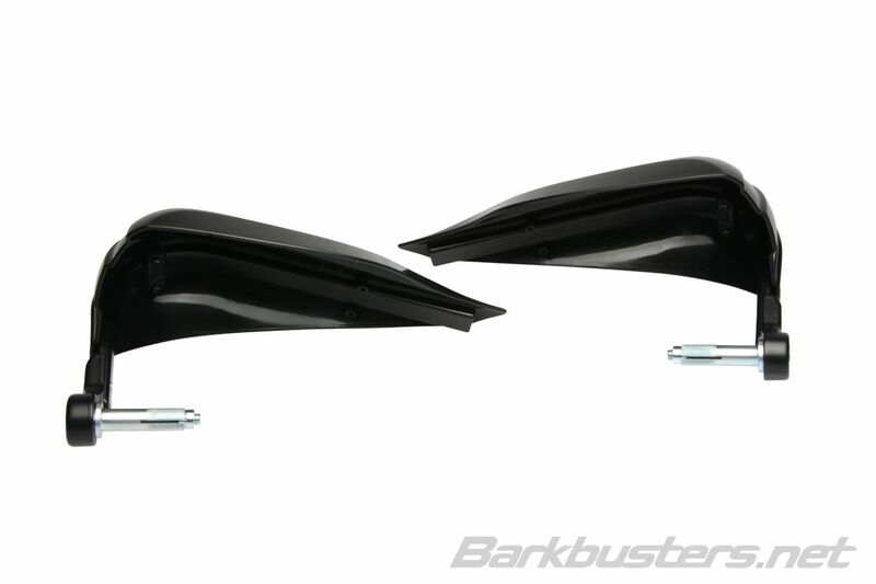 Suzuki GSX 800 S [BARKBUSTERS] - Storm Handguard Set Single Point Clamp Mount-Styre End Black