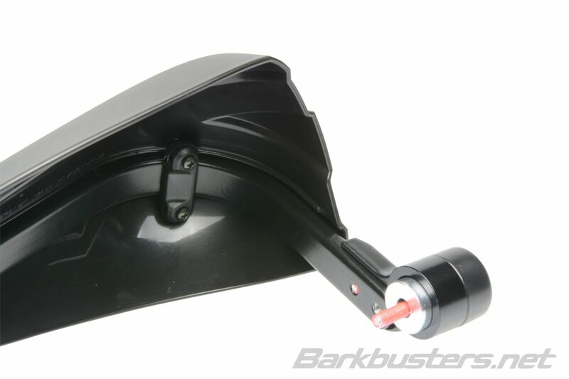 Kawasaki Z Electric [BARKBUSTERS] - Storm Hanguads Set Einpunkt-Klemmhalterung-Lenkerende Schwarz