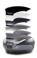 Kawasaki J 125 [SHAD] - SH48DG Top Case - Dunkelgrau/Schwarz