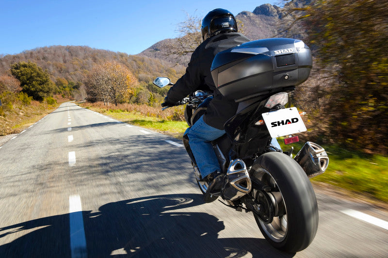Honda Z 125 [SHAD] - SH48DG Top Case - Mörkgrå/svart