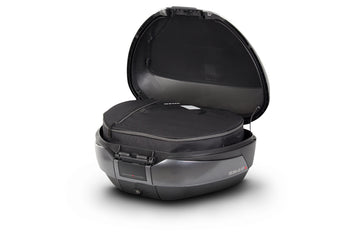 Kymco Ak 550 [SHAD] - SH48 DG Top Case + Ryggstöd mörkgrå