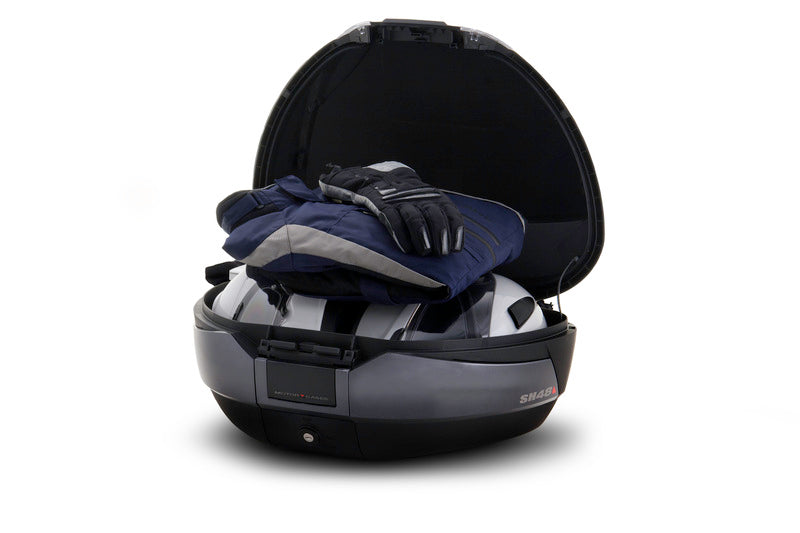 Yamaha X-Max 300 Tech Max + [SHAD] - SH48 DG Top Case + Rückenlehne Dunkelgrau