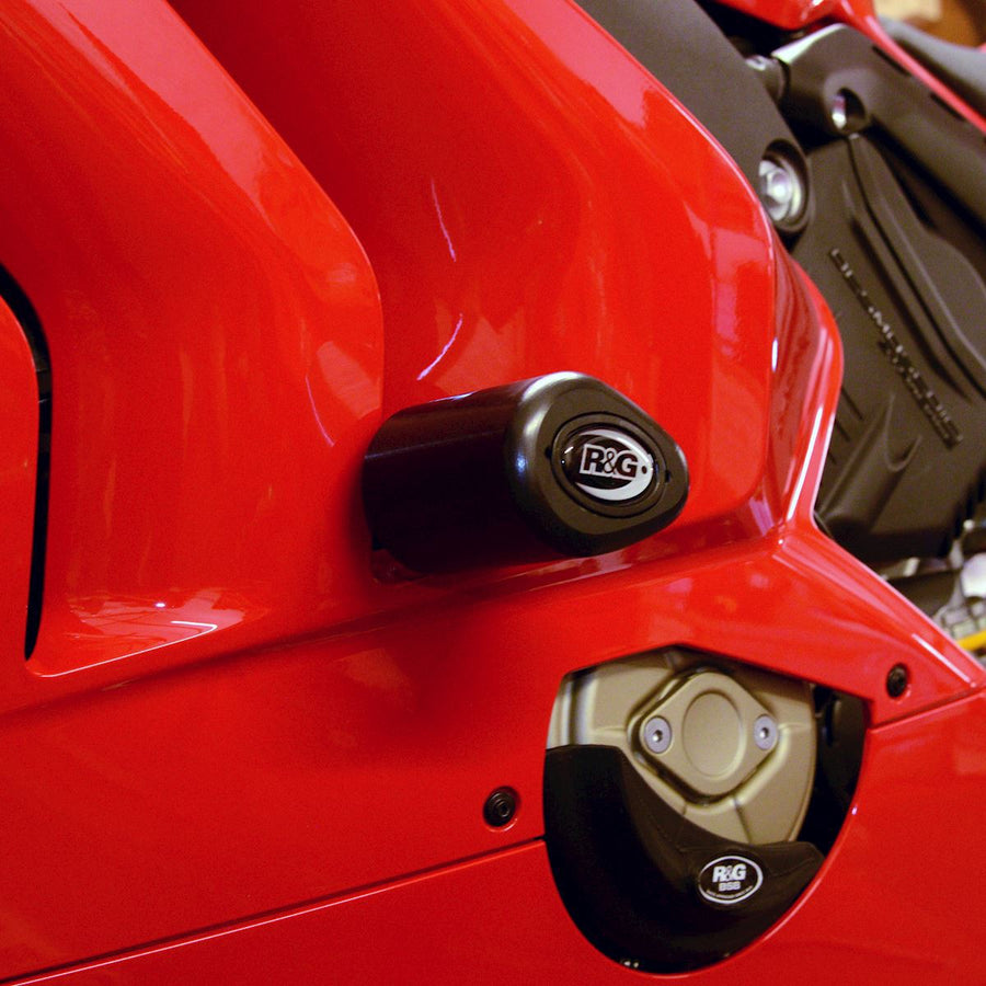 Ducati Panigale V 4 25 Anniversario 916 [2019] - Aero-Sturzpads Schwarz Ducati Panigale V4
