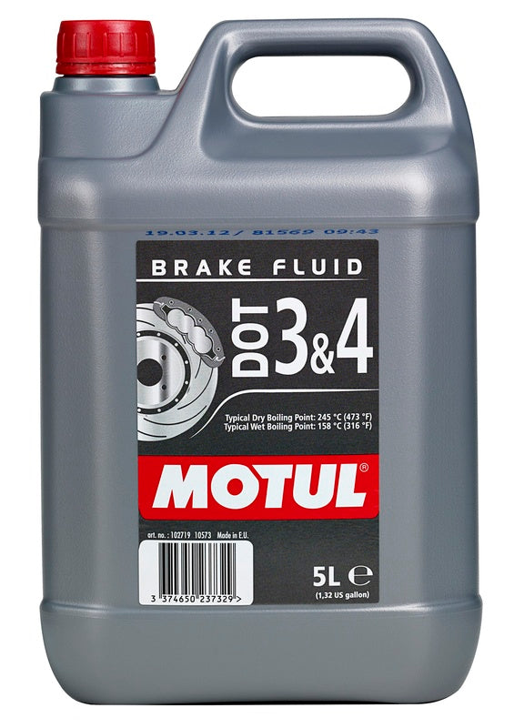DOT 3&4 Bremsflüssigkeit 5L für Motorräder [MOTUL]