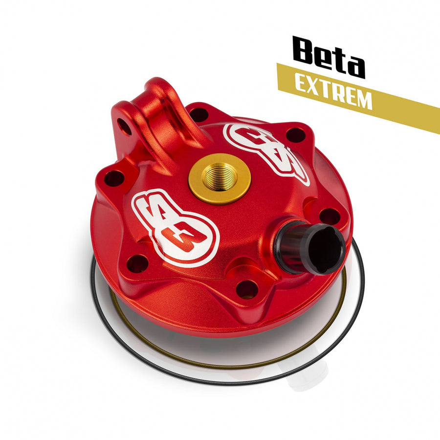 BETA RR 250 2 T [2019-2023] - Extreme Enduro Zylinderkopf & Einsatz-Kit Niedrige Kompression - Rote Beta RR250