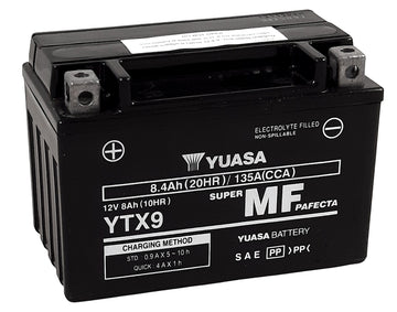 Yamaha XT 600 E [Yuasa] - Motorcykelbatteri
