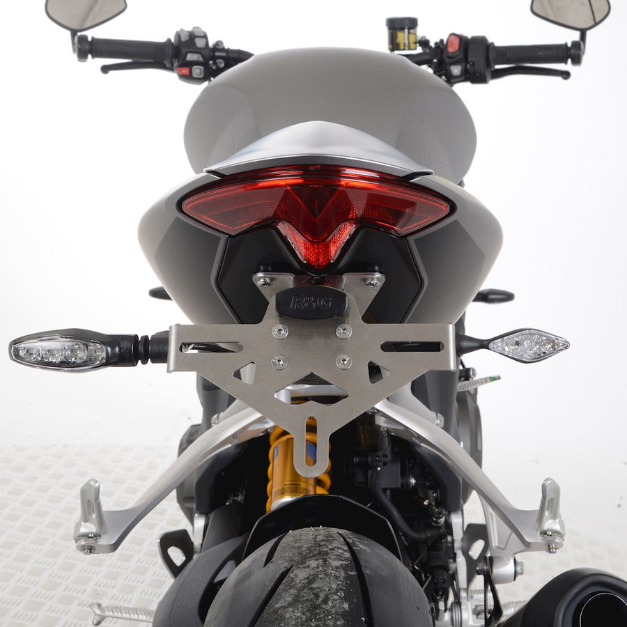 Triumph Speed ​​​​Triple 1200 RR [2022-2024] - Registreringsskylthållare - Silver Triumph Speed ​​​​Triple 1200 RS