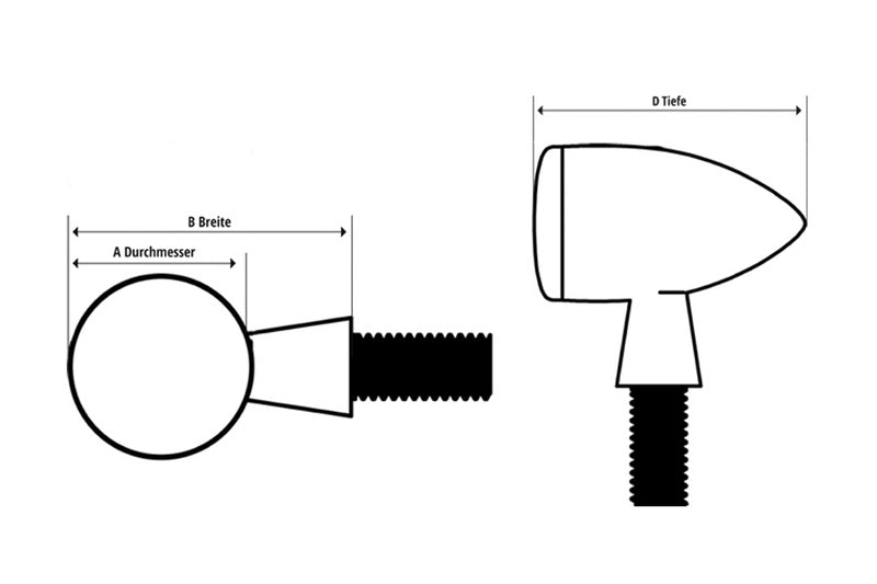 Indian Chief Dark Horse CHDH [HIGHSIDER] - LED Blinker