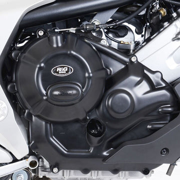 Honda NC 750 X DCT ABS RC90 [2021-2026] - Race Series Right Crankcase Cover Protector - Black Honda NC750-X
