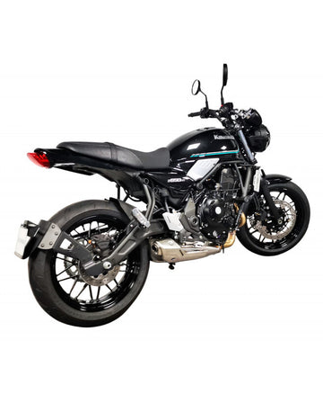 Kawasaki Z 650 [ACCESS DESIGN] - ''Hjulmonterad'' registreringsskylthållare - Svart Kawasaki Z650RS