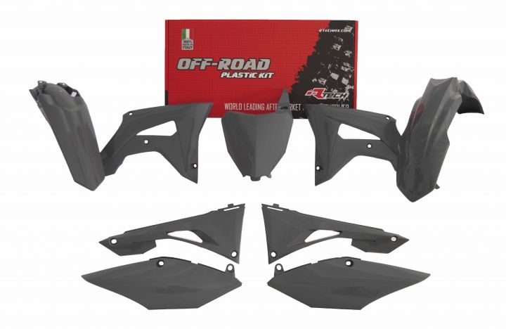 HONDA CRF 250 R [2024] - Revolution Plastic Kit - Quantum Grey Honda CRF
