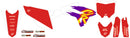 Honda CR 125 R (JE 01) [2002-2007] - Retro komplett grafiksats - Honda CR125/250