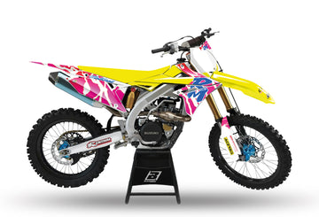 SUZUKI RM Z 250 [2019-2027] - Retro Complete Graphic Kit - Suzuki RM 125/250