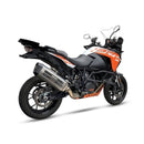 Ktm 1090 Adventure [IXIL] - MXT Endtopf Edelstahl / Endkappe schwarz - EM3089SS