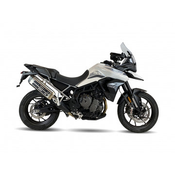 Triumph Tiger 900 Rally Pro [IXIL] - MXT ljuddämpare rostfritt stål / ändlock svart - Triumph Tiger 900/GT/Rally - ET4066SS