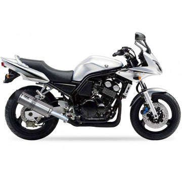 Yamaha 600 Fazer [IXIL] - Hexoval ljuddämpare rostfritt stål / gavel rostfritt stål svart - OY9063VSE