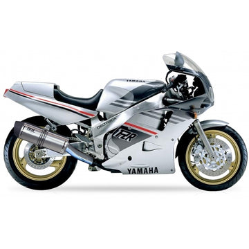 Yamaha Fzr 1000 Exup [IXIL] - Hexoval ljuddämpare rostfritt stål / gavel rostfritt stål svart - OY9081VSE