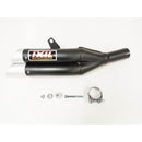 Honda CBR 500 R ABS PC44 [2013-2015] - Hyperlow ljuddämpare rostfritt stål svart / gavel aluminium - XH6333XB