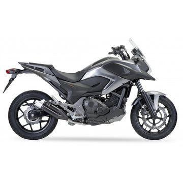 Honda Nc 750 S Dct [IXIL] - Hyperlow ljuddämpare rostfritt stål svart / gavel aluminium - XH6362XB - 0