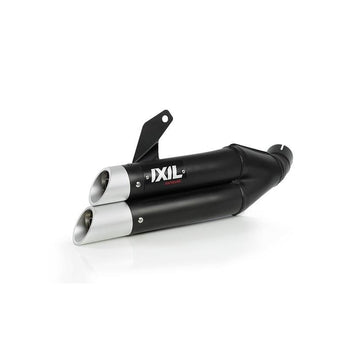 Kawasaki Ninja [IXIL] - Hyperlow ljuddämpare rostfritt stål svart / gavel aluminium - XK7337XB
