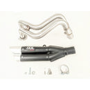 Yamaha Tracer 700 [IXIL] - Hyperlow Komplettanlage  Edelstahl schwarz / Aluminium poliert - XY9362XB