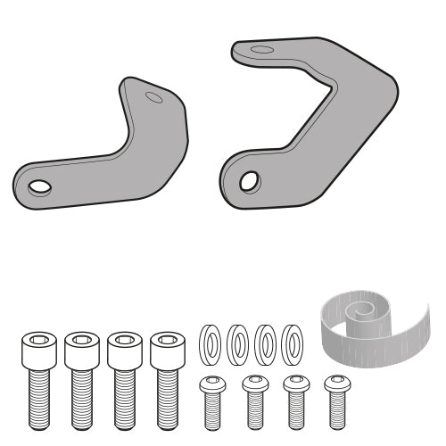 Honda NC 700 X (12 > 13) / NC 750 X / NC 750 X DCT [GIVI] - Kit för montering av PLX1111