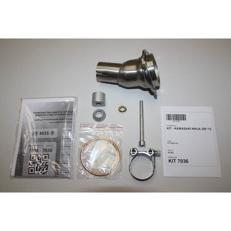 Kawasaki Z 300 [IXIL] - Hexoval Xtrem Endtopf - Kawasaki Ninja 250-300 R - OK7036VSE