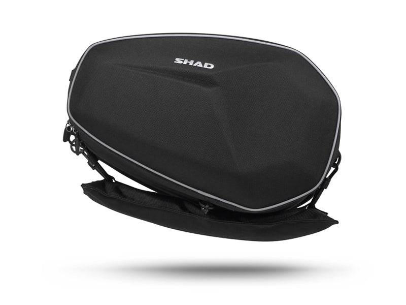 Cf Moto 700 Cl X Heritage [SHAD] - E48 expanderbara sadelväskor Svart - 46/58L