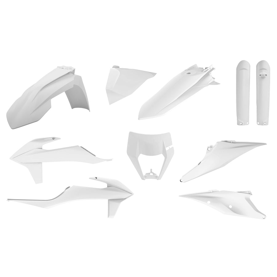 KTM 300 EXC TPI [2020-2021] - Plastkit Vit - KTM EXC/EXC-F
