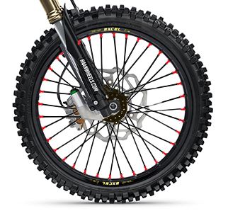 Honda CRF 450 X (PE 06) [2005-2018] - Vorderrad komplett 21x1,60x36T