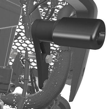 HONDA CB 750 HORNET [2023-2026] - Aero-Sturzprotektoren Schwarz
