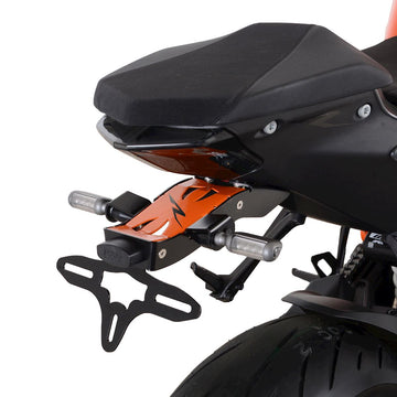 KTM 1290 Super Duke R [2020-2023] - Kennzeichenhalter Schwarz/Orange