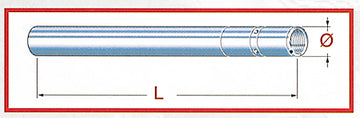 BUELL XB 9 R FIREBOLT [2003-2004] - Gabelstandrohr - 41 x 510 mm