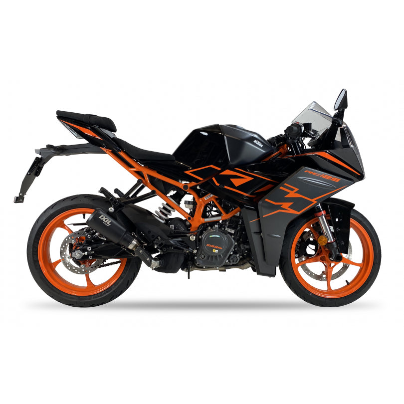 Husqvarna SVARTPILEN 125 [2021-2023] - RC3B ljuddämpare KTM Duke 125/390/ RC 390/ Husqvarna Vit-/PILEN 125, 21-23